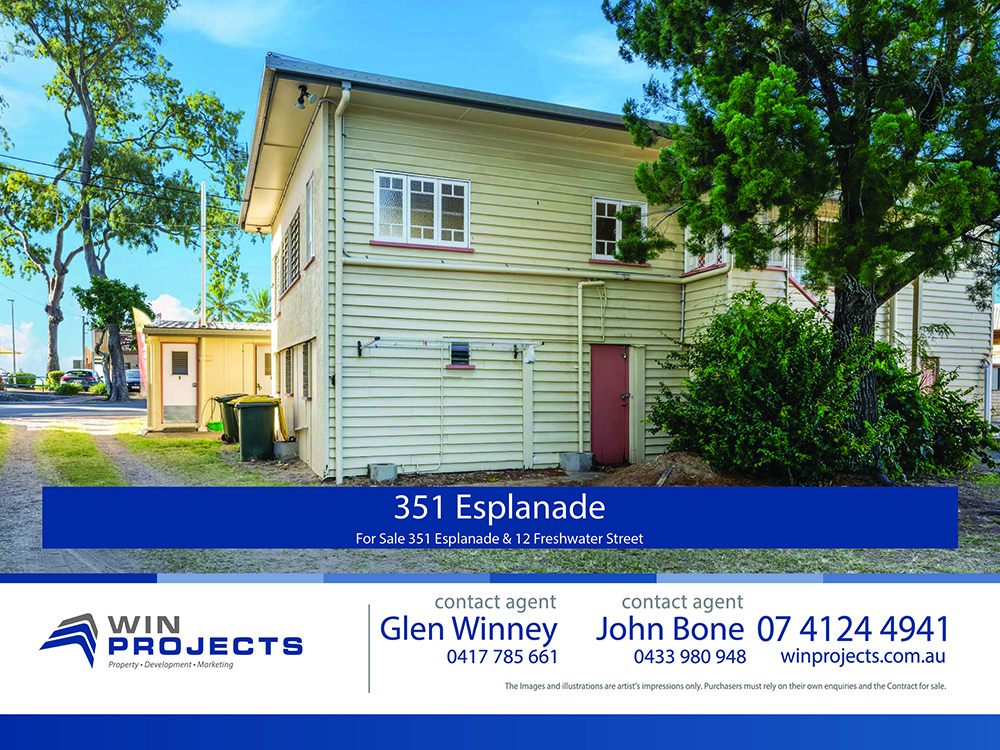 351 Esplanade & 12 Freshwater Street, SCARNESS, QLD 4655 AUS