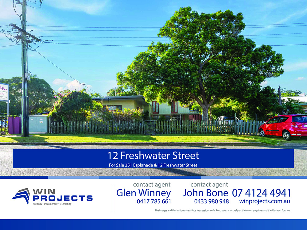 351 Esplanade & 12 Freshwater Street, SCARNESS, QLD 4655 AUS