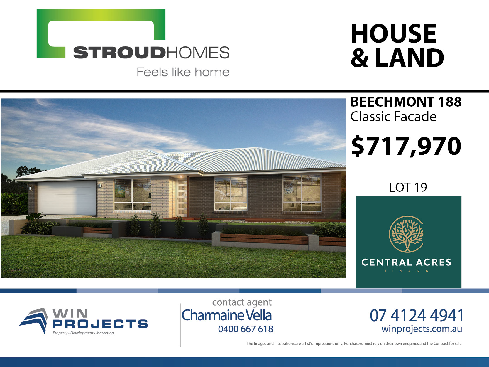 Lot 19 Central Acres, TINANA, QLD 4650 AUS